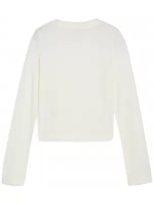 Cămaşă PUMA X ROSÉ LONGSLEEVE TEE 63380577 ALB CALD