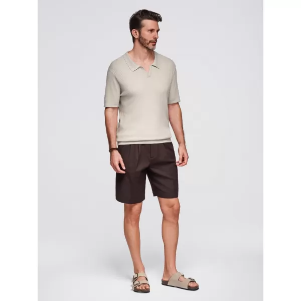 Tricou pentru bărbați OMBRE OM-POSS-0160 GRI DESCHIS 