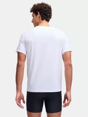 Tricou pentru bărbați UNDER ARMOUR M UA PERF TECH MESH CREW NECK-2PK 6007625-100 ALB