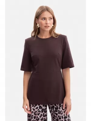 Bluza de dama BEWEAR B305 CIOCOLATA NEAGRA