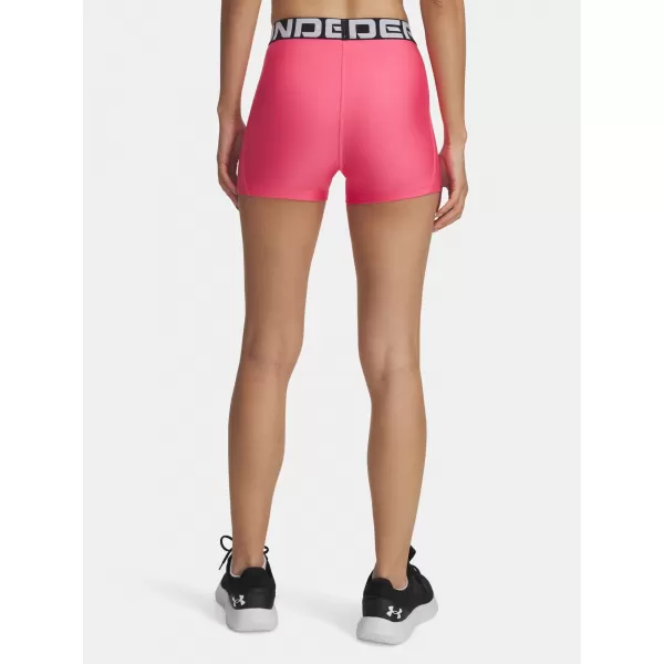  Pantaloni scurți de damă UNDER ARMOUR UA HG SHORTY 1383629-672 ROZ 
