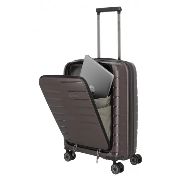  Valiză TRAVELITE AIR BASE 4W S FRONT POCKET CAFEA 