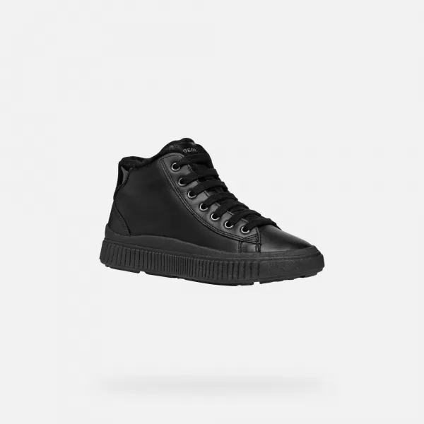  Adidași pentru fete GEOX LAQUINNY J46M3G00085C9999 NEGRU 