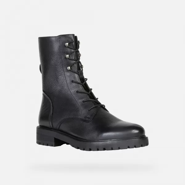  Pantofi de dama GEOX HOARA G004709 NEGRU 