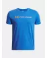 Tricou băieți UNDER ARMOUR UA B LOGO WORDMARK SS ALBASTRU