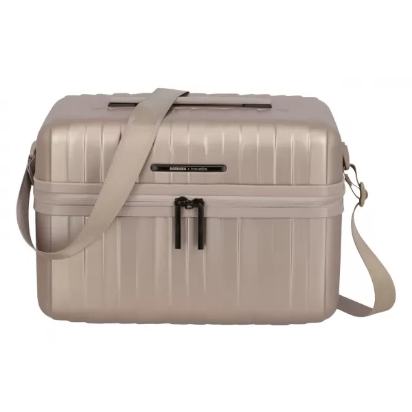  Valiză TRAVELITE BARBARA NOVELTY BEAUTY CASE NUD SATINAT 