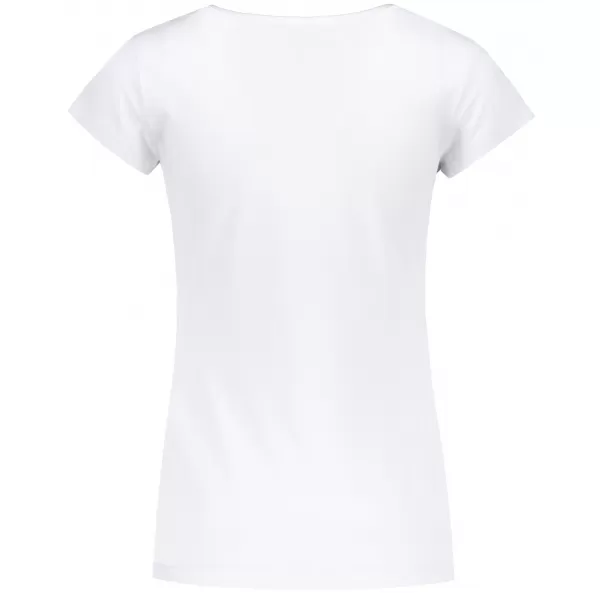  Tricou pentru femei cu mâneci scurte ALTISPORT ALW192122 ALB 