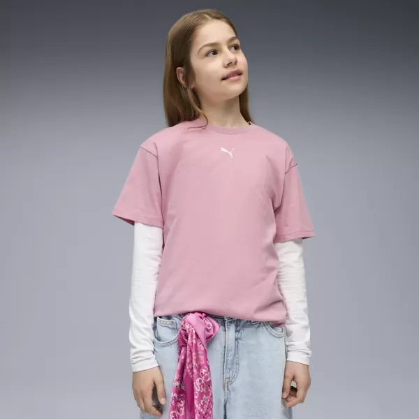  T -thirt PUMA ESS BOXY TEE G 68513165 ROZ POSED 