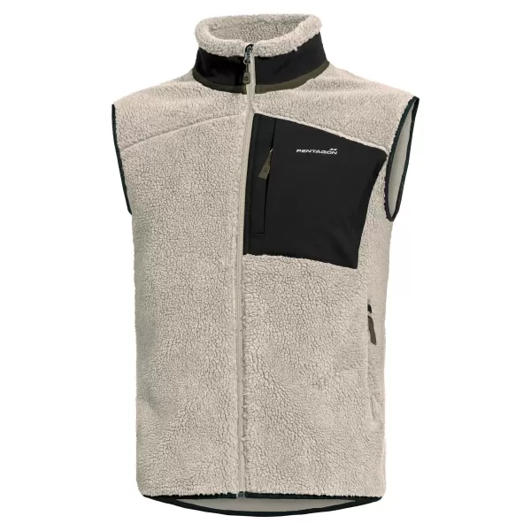  Vesta pentru bărbați PENTAGON SUMMIT SHERPA FLEECE VEST K04016 BRONZ DESERT 