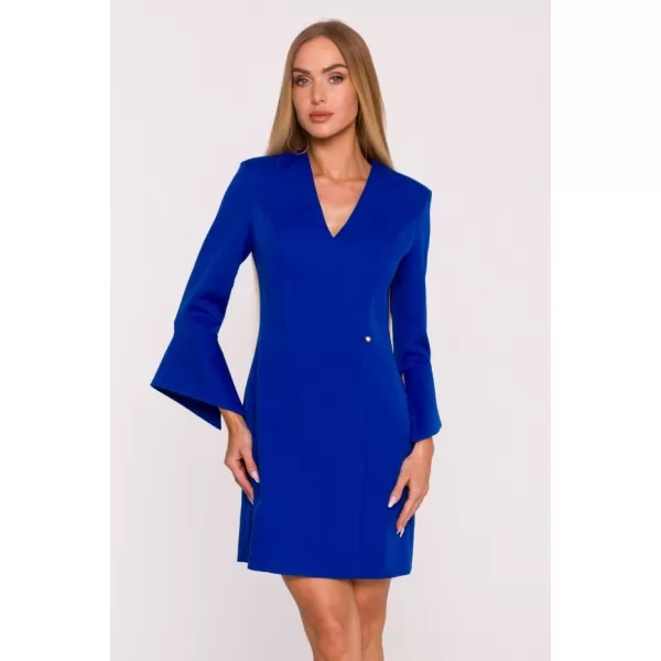  Rochie MOE M876 ALBASTRU REGAL 