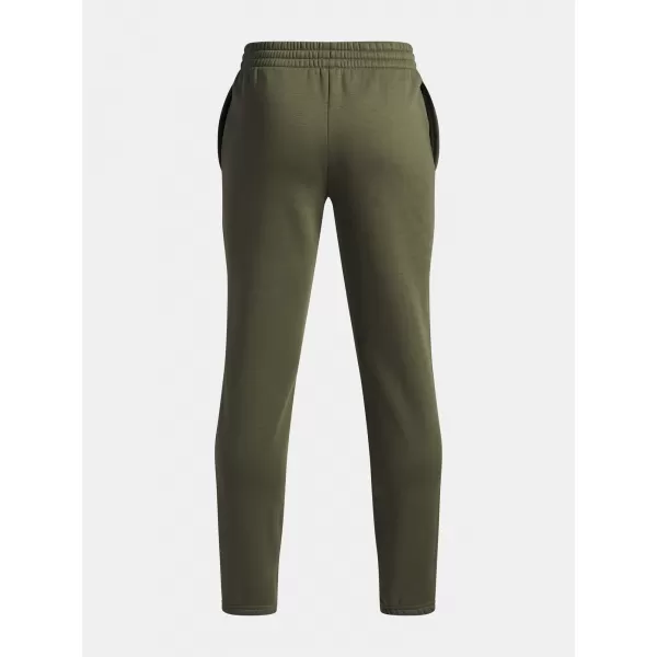  Pantaloni de trening pentru băieți UNDER ARMOUR UA RIVAL FLC CBLCK GRPHC JGR 6004995-390 VERDE 