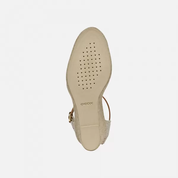  Sandale de dama GEOX GELSA LOW MARO DESCHIS 