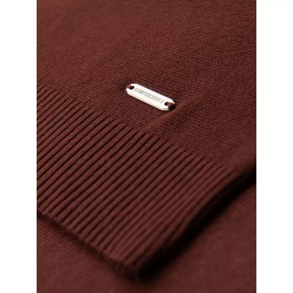  Tricou pentru bărbați OMBRE OM-TSCT-0252 MARO CALD 
