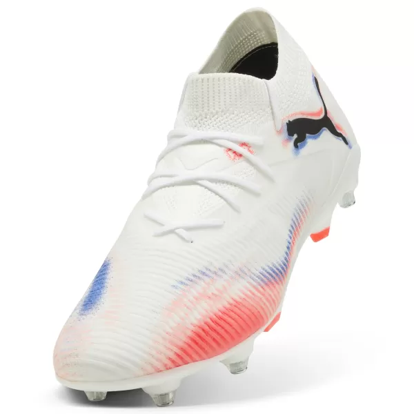  Pantofi pentru bărbați PUMA FUTURE 8 MATCH MXSG 10859401 WHITE/ ALB/PUMA NEGRU/ROȘU STRĂLUCITOR 