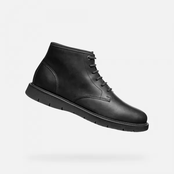  Pantofi pentru bărbați GEOX POVE G011453 NEGRU 