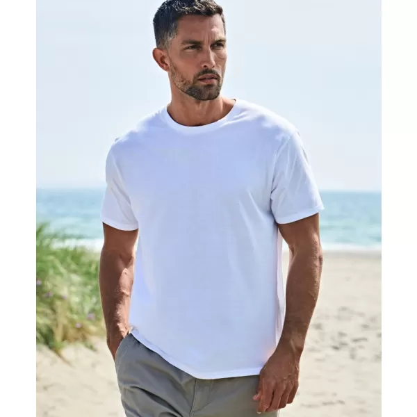  Tricou pentru bărbați TEE JAYS | TJ 1140 ALB 
