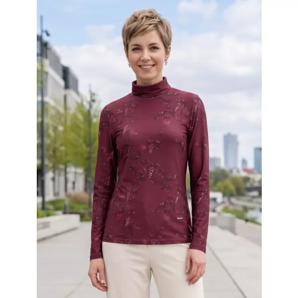 Tricou pentru femei ALTISPORT GERDA BURGUNDIA