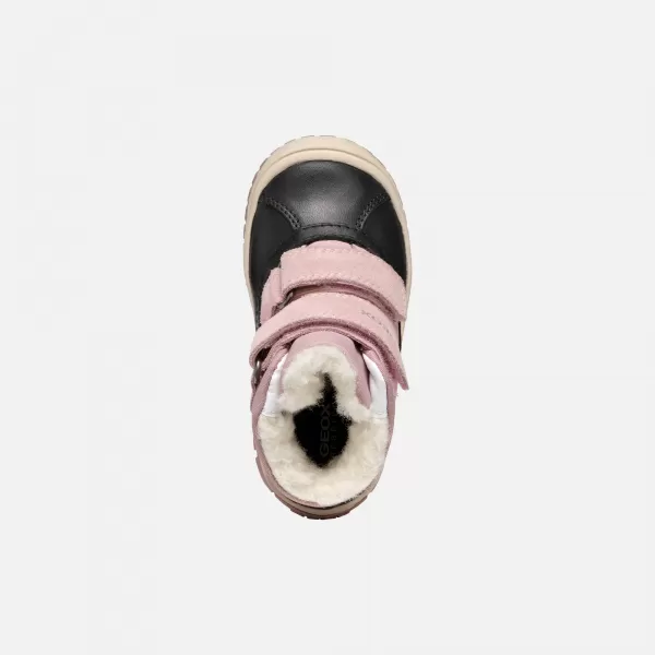  Botine pentru fete GEOX OMAR WPF NEGRU 