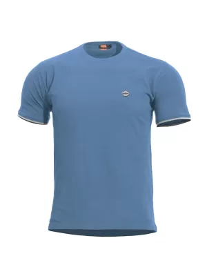 tricou PENTAGON LEVANTES CREWNECK STRIPES K09026 ALBASTRU ZORILOR