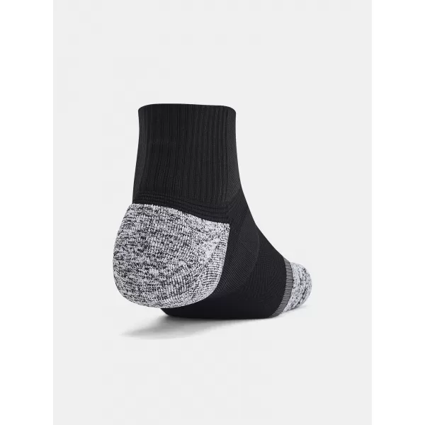  Șosete UNDER ARMOUR UNISEX UA AD PRO QTR (3 PÁRY) 1387047-001 NEGRU 