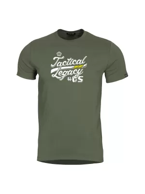 tricou PENTAGON AGERON TACTICAL LEGACY K09012 VERDE MĂSLINIU