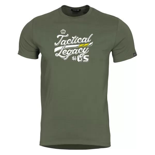 tricou PENTAGON AGERON TACTICAL LEGACY K09012 VERDE MĂSLINIU 