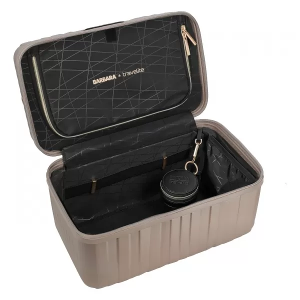  Valiză TRAVELITE BARBARA NOVELTY BEAUTY CASE NUD SATINAT 