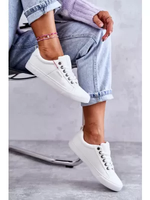 Adidași de damă BIG STAR KK274005 WHITE Pantofi Big Star