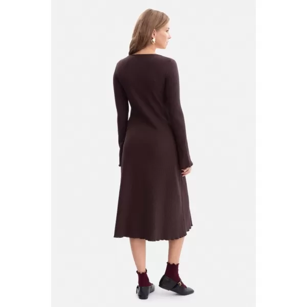  Rochie BEWEAR B308 CIOCOLATA NEAGRA 