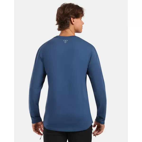  Tricou pentru bărbați KILPI PROMOX-M ZM0304KI ALBASTRU ÎNCHIS 