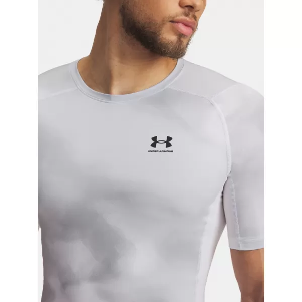  Tricou pentru bărbați UNDER ARMOUR UA HG ARMOUR PRINTED SS 1383321-101 ALB 
