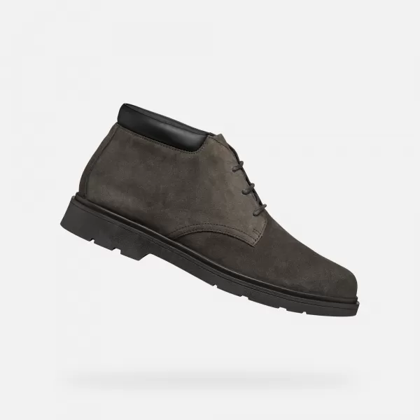  Pantofi pentru bărbați GEOX SPHERICA EC1 G006529 GRI ÎNCHIS 