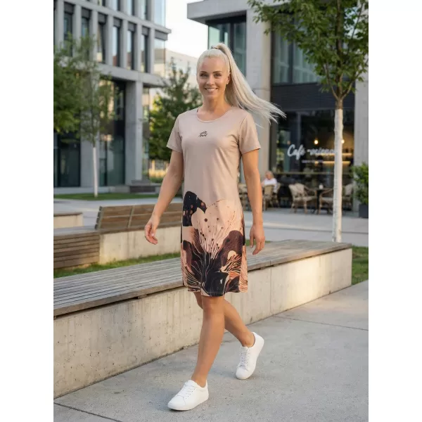 Tricou premium extins pentru femei ALTISPORT VOJ/ALW090SAT02 MARO 