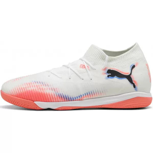  Cizme PUMA FUTURE 8 MATCH IT 10859801 WHITE/ ALB/PUMA NEGRU/ROȘU STRĂLUCITOR 