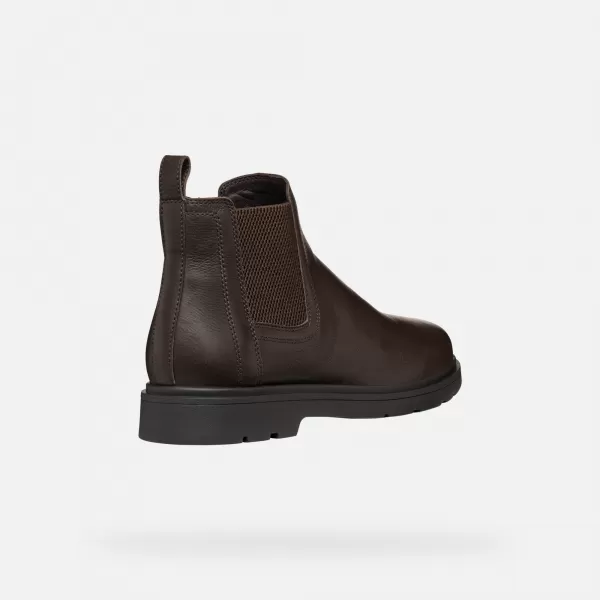  Pantofi pentru bărbați GEOX SPHERICA EC1 G006535 MARO ÎNCHIS 