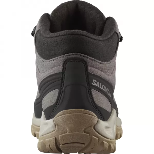  Pantofi de dama SALOMON SHELTER WATERPROOF W PISICUTA DE PRUNE/FANTOMA/DESERT BRONZ 