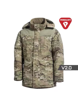 O parka PENTAGON HCP V2.0 PRIMALOFT PARKA MULTICAM K01008 MULTICAM