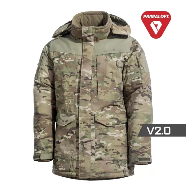  O parka PENTAGON HCP V2.0 PRIMALOFT PARKA MULTICAM K01008 MULTICAM 