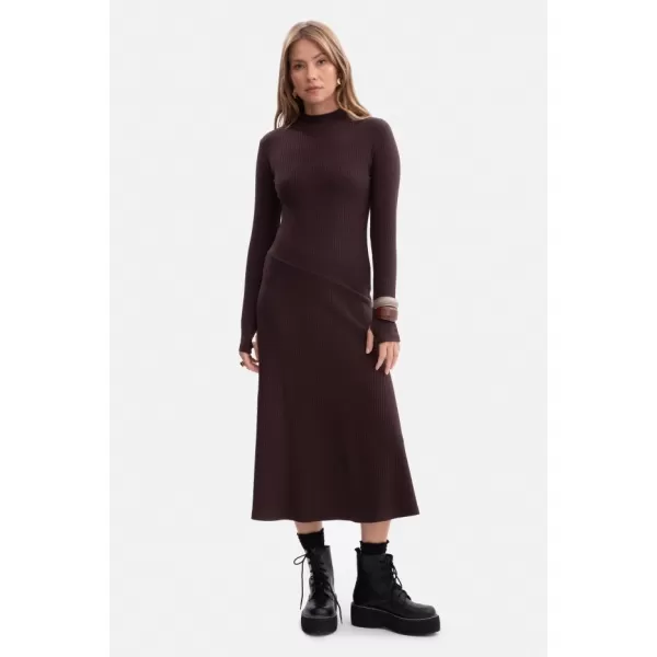  Rochie BEWEAR B299 CIOCOLATA NEAGRA 