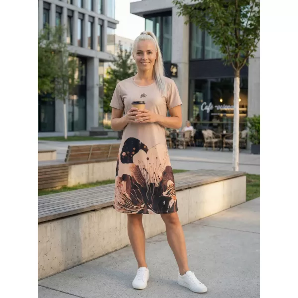 Tricou premium extins pentru femei ALTISPORT VOJ/ALW090SAT02 MARO 