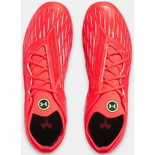 Cizme de fotbal pentru bărbați UNDER ARMOUR UA MAGNETICO ELITE 4 FG 3027700-862 ROŞU 