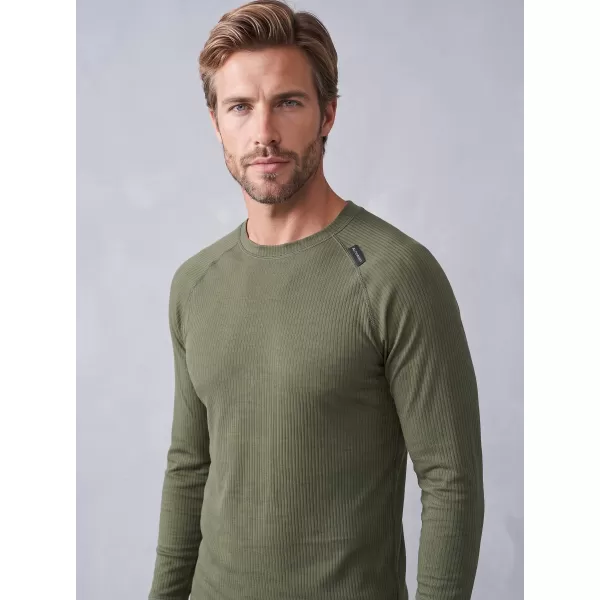  Set termic pentru bărbați ALTISPORT GAIN KAKI/NEGRU 