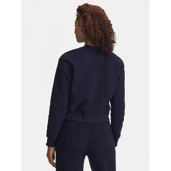  Hanorac de dama UNDER ARMOUR ICON TERRY VARSITY CREW ALBASTRU 