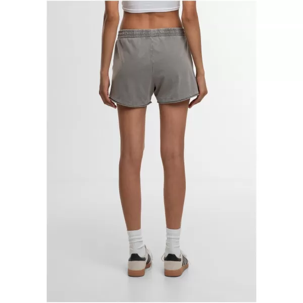  Pantaloni scurți de damă URBAN CLASSICS TB7470 GRI OȚEL 
