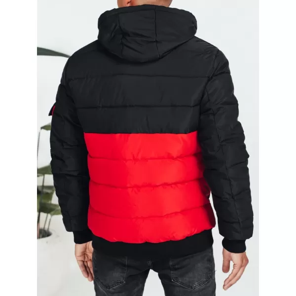  Sacou DSTREET TX5052 NEGRU/ROȘU 
