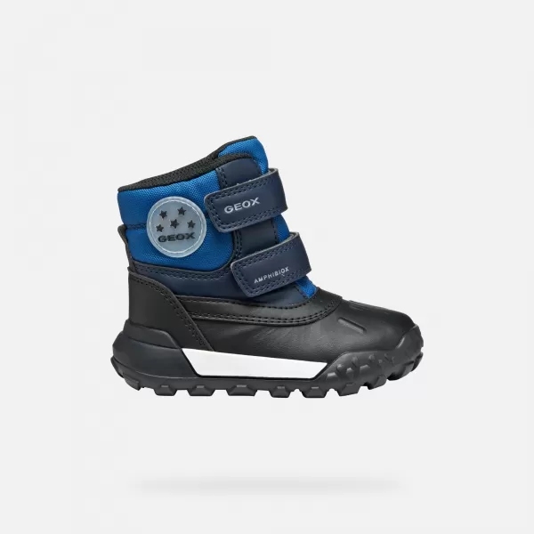  Băieți primii pași GEOX TREKKYUP ABX B566LC054FUC4585 ALBASTRU ÎNCHIS 