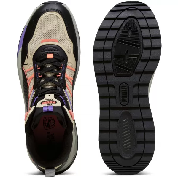  Cizme PUMA TRINITY MID HYBRID 39232703 GRANOLA/CORAL NEGRU/APRINS 