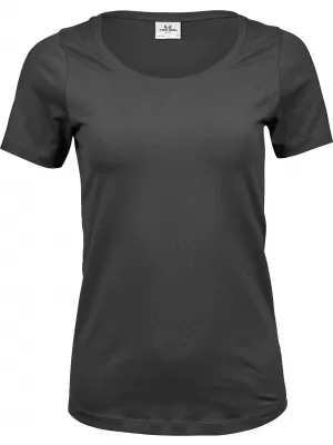 Tricou de dama TEE JAYS | TJ 450 GRI ÎNCHIS