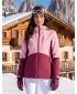 Geaca de iarna dama ALTISPORT GELSI BURGUNDIA
