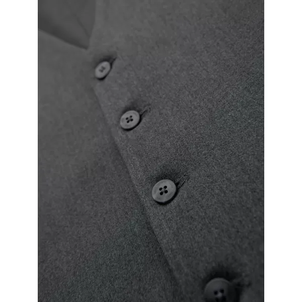  Vestă OMBRE OM-BLZV-0142 GRAFIT 